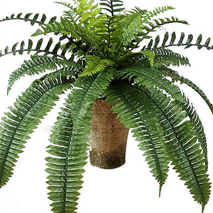 UV-resistant, lifelike artificial Boston fern