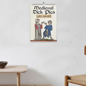 Medieval Humor 2025 Wall Calendar🎄Special Christmas Gift🎄