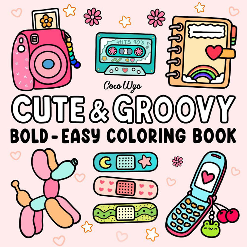 Spooky Cutie Coloring Book Paperback