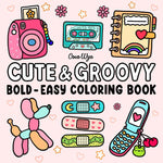 Spooky Cutie Coloring Book Paperback