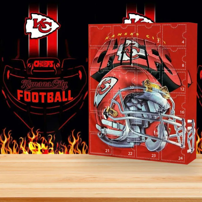 Kansas City Chiefs Advent Calendar - 24 Gifts Are In It