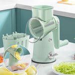 3 in 1 Rotary Cheese Grater Vegetable Slicer