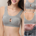 Seamless Push-up Sports Bra