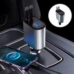 Fast Charge Retractable Car Charger