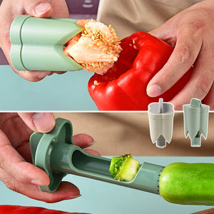 2-In-1 Fruit Pepper Corer