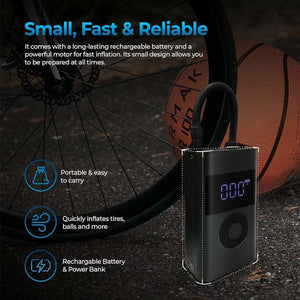 Multifunctional Portable Tire Airpump