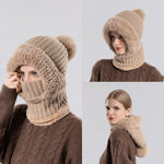 Women's Knitted Hat In Autumn And Winter