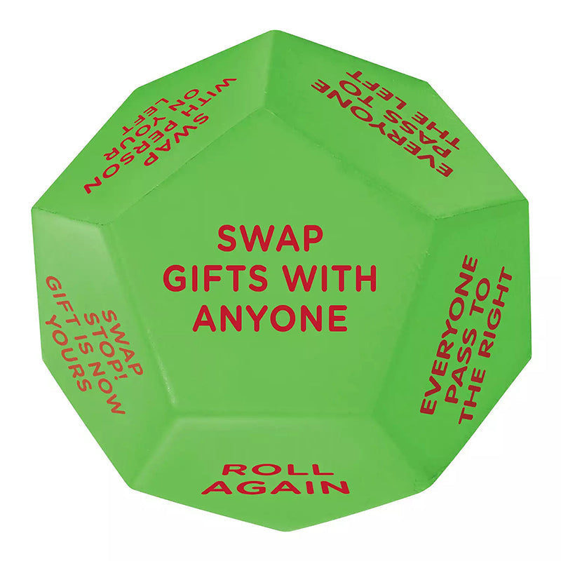 🎲 Santa Swap Gift Exchange Dice