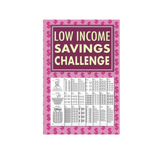 Low Income Savings Challenge Tracker For Women