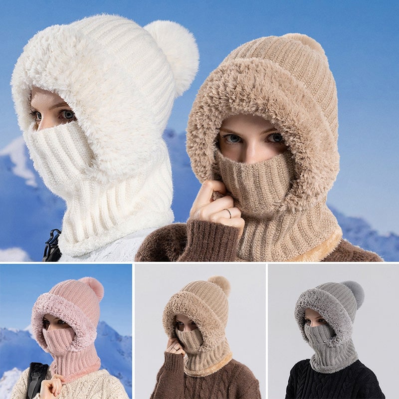 Women's Knitted Hat In Autumn And Winter