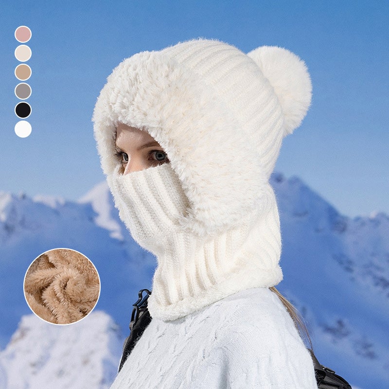 Women's Knitted Hat In Autumn And Winter