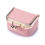 Genuine Leather Mini Jewelry Box