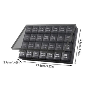 Pill Organizer (28 Compartments)