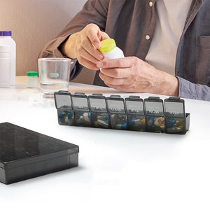 Pill Organizer (28 Compartments)