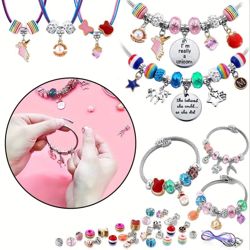 Girls Charm Bracelet Making Kit