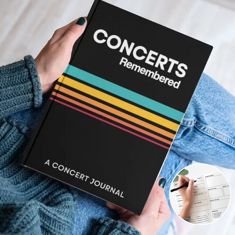 Concert Journal | Track Favorite Concerts