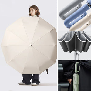 ☔☔Creative Ring Buckle Windproof Reinforced Umbrella