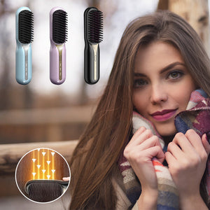 Cordless Hair Straightener Brush