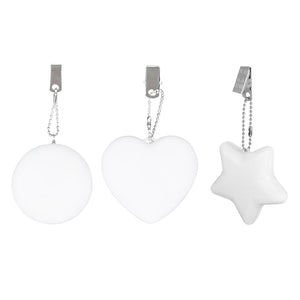 LED Heart Light Keychain