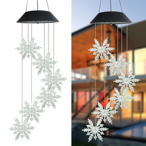 LED Solar Hummingbird Wind Chime