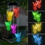 LED Solar Hummingbird Wind Chime