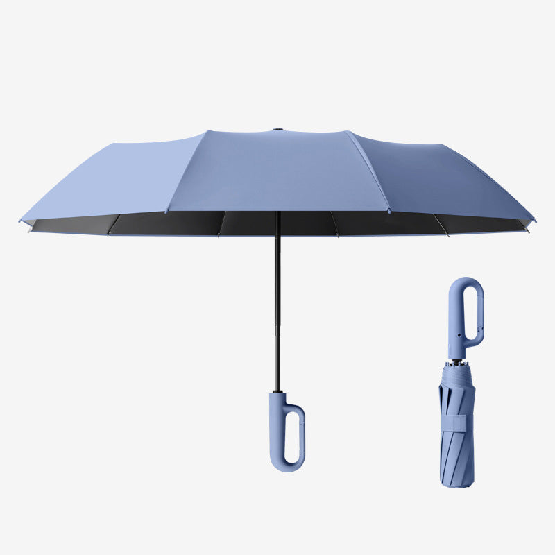 ☔☔Creative Ring Buckle Windproof Reinforced Umbrella