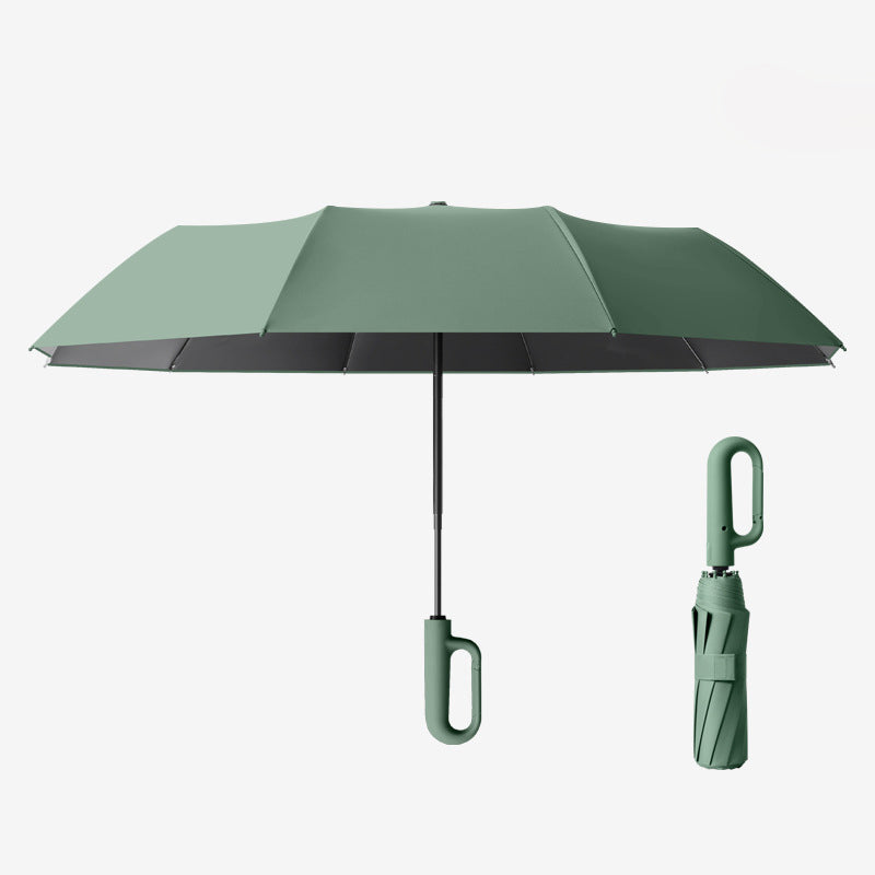 ☔☔Creative Ring Buckle Windproof Reinforced Umbrella