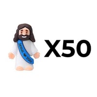 Mini Jesus Figurines With Jesus love You Slogan