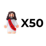 Mini Jesus Figurines With Jesus love You Slogan