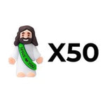 Mini Jesus Figurines With Jesus love You Slogan