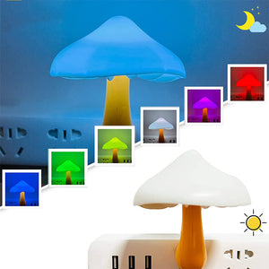 Light Control Mushroom Night Light