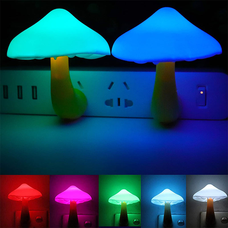 Light Control Mushroom Night Light