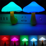 Light Control Mushroom Night Light