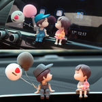 Cute Couple Car Ornament