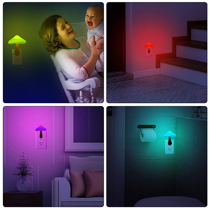 Light Control Mushroom Night Light