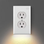 Outlet Wall Plate With LED Night Lights