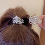 Elegant Crown Hairpin