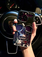 Electroplating Skull iPhone Case