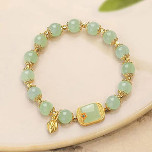 Hotan Jade Beaded Bracelet