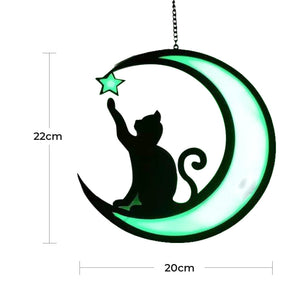 Moon Black Cat Decorations