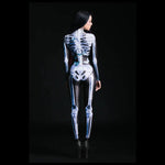 Halloween SexySkull Bodysuit