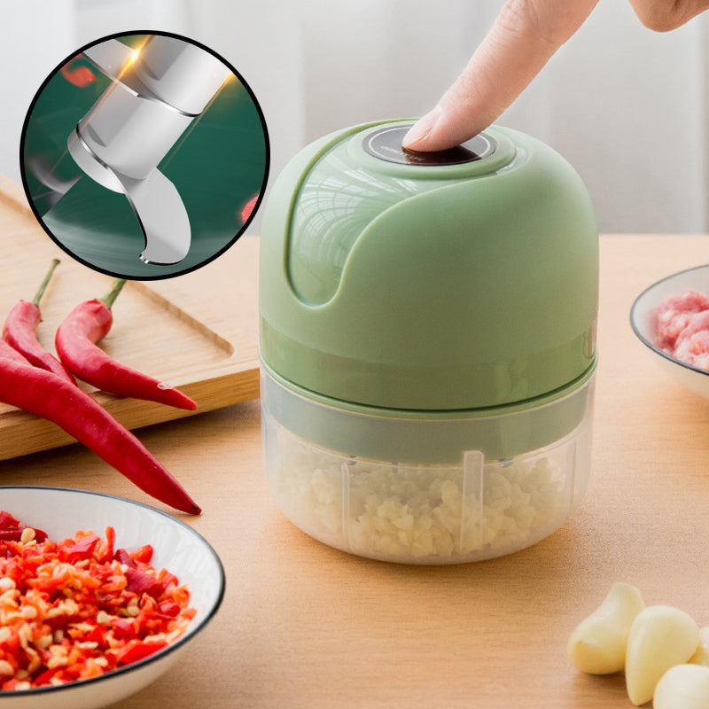 USB Rechargebale Electric Garlic Grinder