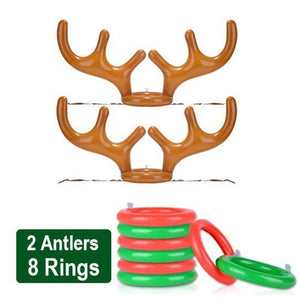 Christmas Reindeer Antler Ring Toss Game