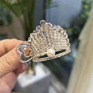 Elegant Crown Hairpin