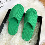 Women's Solid Color Platform Slippers