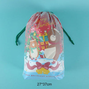 Drawstring Christmas Gift Bags