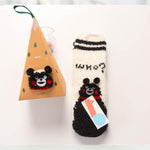 Christmas-themed Coral Fleece Soft Warm Socks