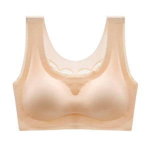 Ultra-thin Plus Size Ice Silk Comfort bra