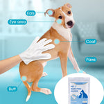 Pet Grooming Glove Wipes