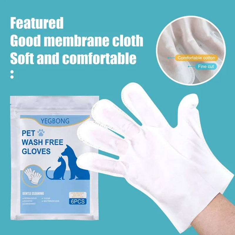 Pet Grooming Glove Wipes